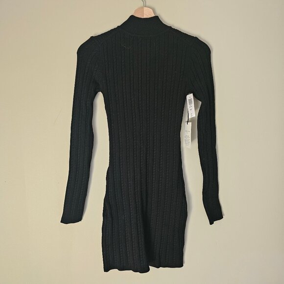 Aritzia Sunday Best Maple Longsleeve Bodycon Dress - 2020 - Black - Sz S - NWT - Picture 3 of 16